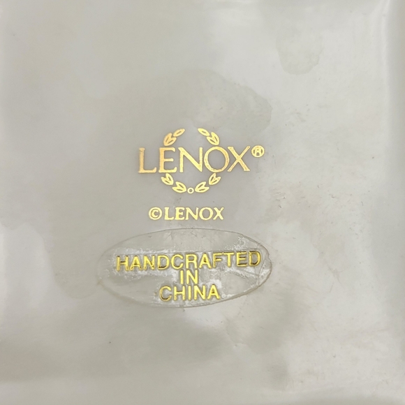 Vintage Lenox Porcelain Hummingbird Trinket Box - Picture 8 of 10